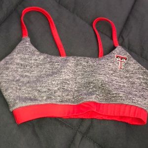 TX Tech Sports Bra red/black